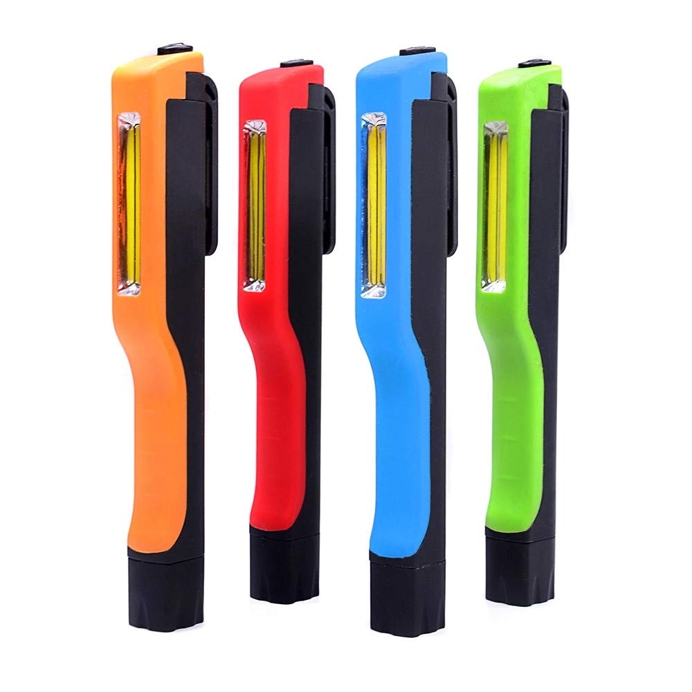 140 Lumen LED Penlight Flashlight with 180° Twist Clip