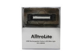USB Rechargeable Carbon LED Bike Tail Light - alltrolite