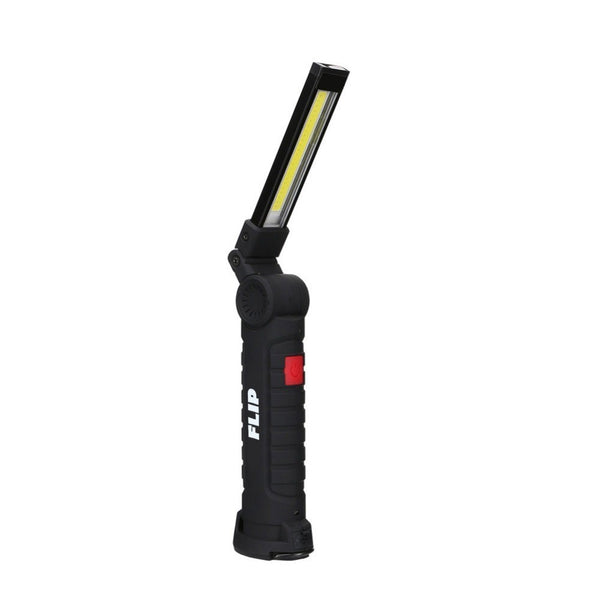 Flip Rechargeable COB LED Magnetic Flashlight & Work Light - alltrolite