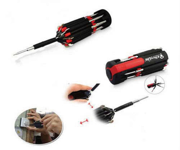 Spider 8 In 1 Multi-Screwdriver Flashlight - alltrolite