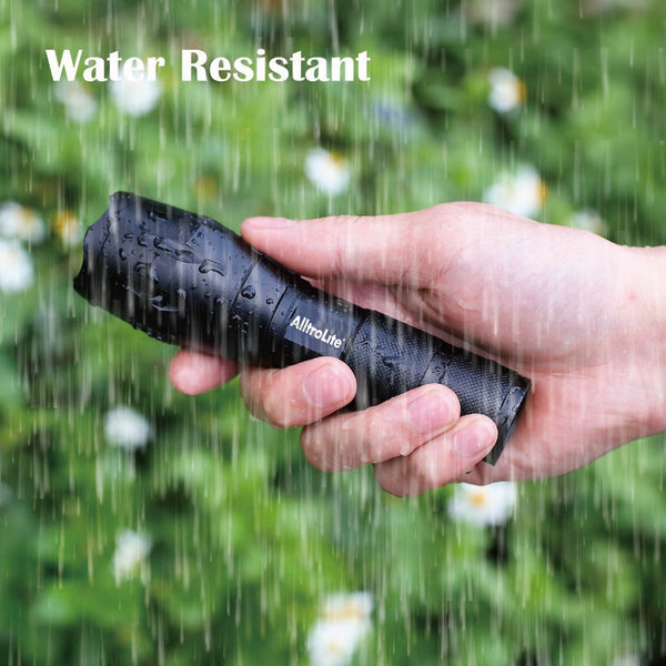300 Lumens LED Tactical Flashlight [ 1-PACK ] - alltrolite