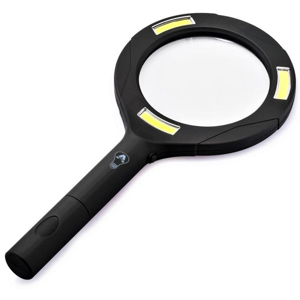 COB LED Magnifying Glass 5X Illuminated Len - alltrolite