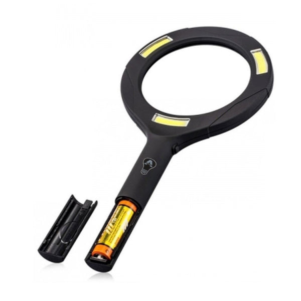 COB LED Magnifying Glass 5X Illuminated Len - alltrolite