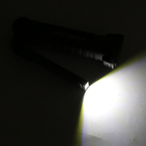 Flip Rechargeable COB LED Magnetic Flashlight & Work Light – Alltrolite