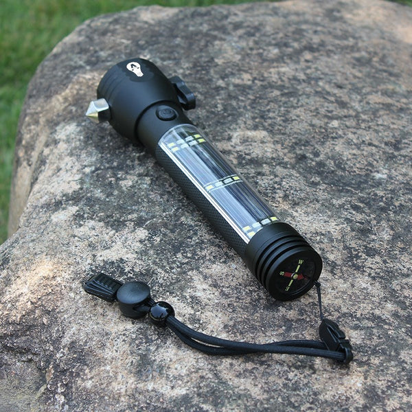 Lifesaver 2 - Multi-functional Emergency COB LED Safety Tool Flashlight - alltrolite