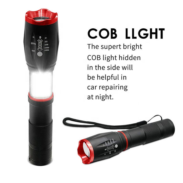 Tactical LED Flashlight & Work Light