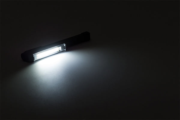 140 Lumen LED Penlight Flashlight with 180° Twist Magnetic Clip - alltrolite