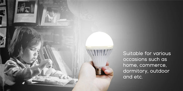 AlltroLite® E27 12W LED Emergency Rechargeable Light Bulb - alltrolite